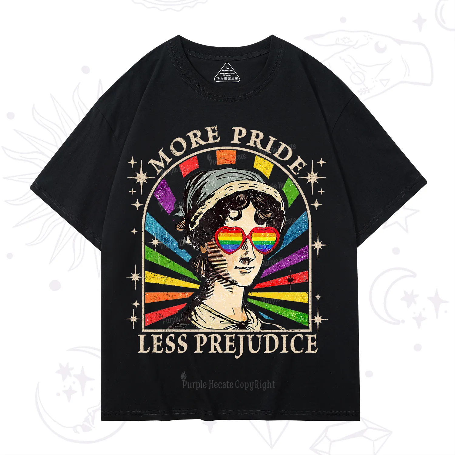 Purplehecate More Pride Less Prejudice T-Shirt