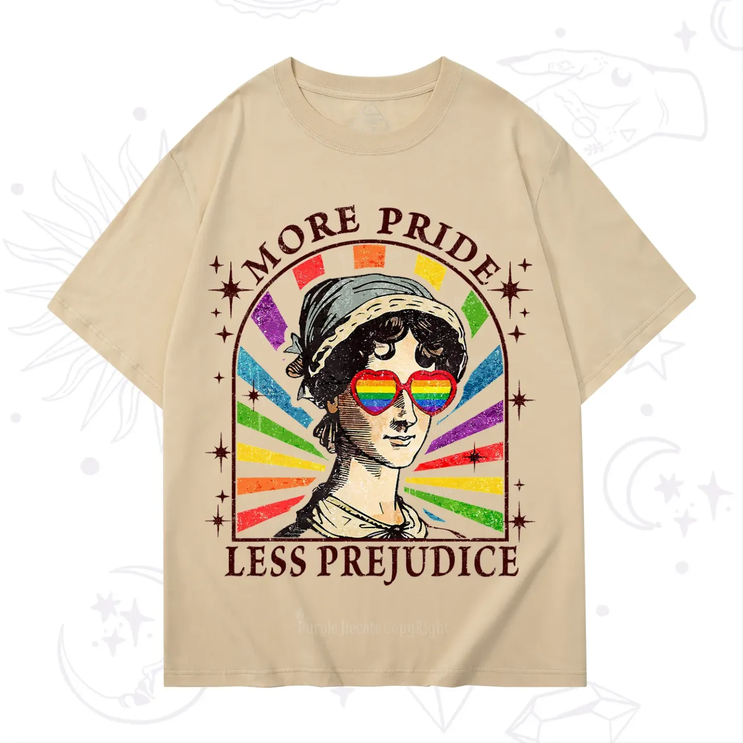 Purplehecate More Pride Less Prejudice T-Shirt