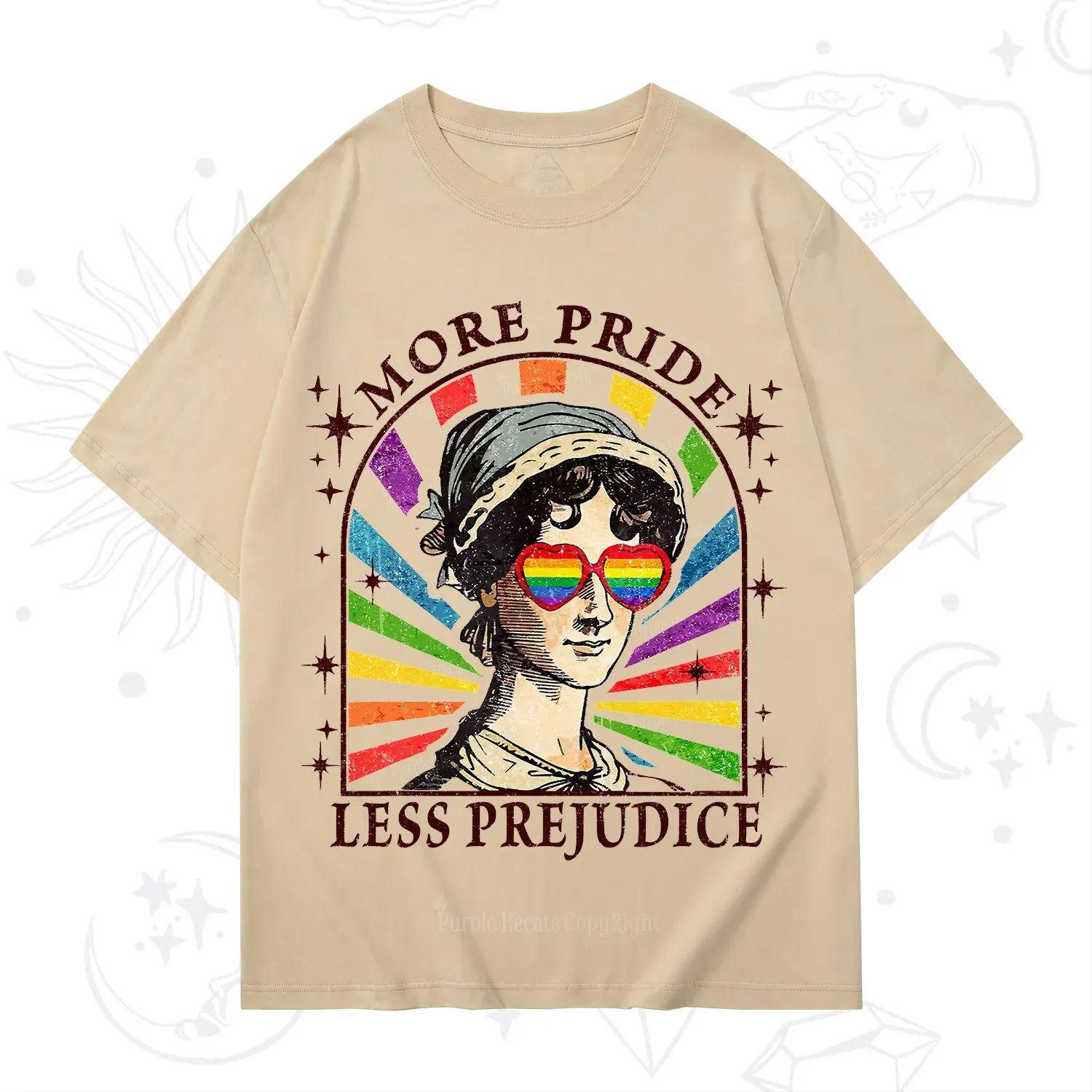 Purplehecate More Pride Less Prejudice T-Shirt