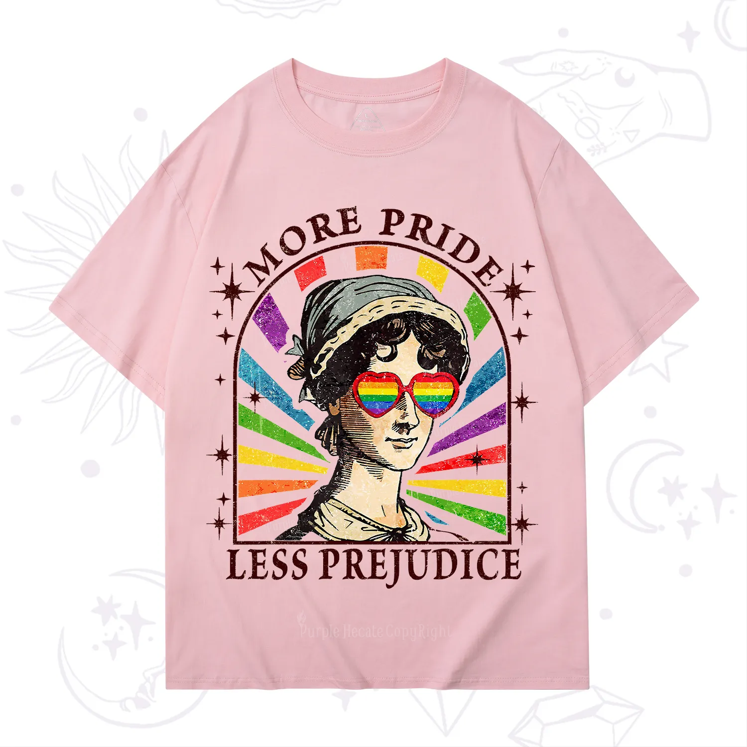 Purplehecate More Pride Less Prejudice T-Shirt