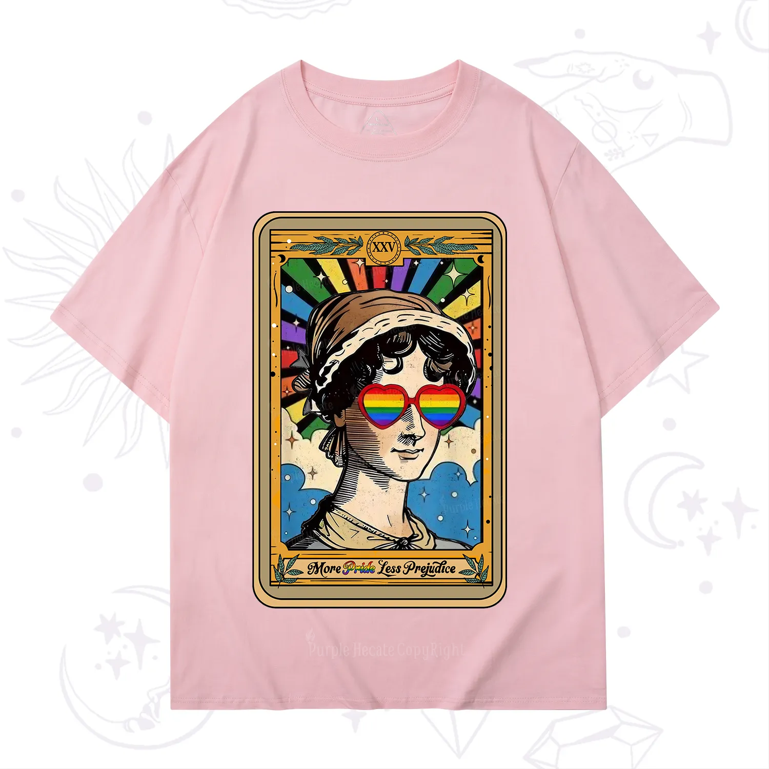 Purplehecate The More Pride Less Prejudice Tarot T-Shirt