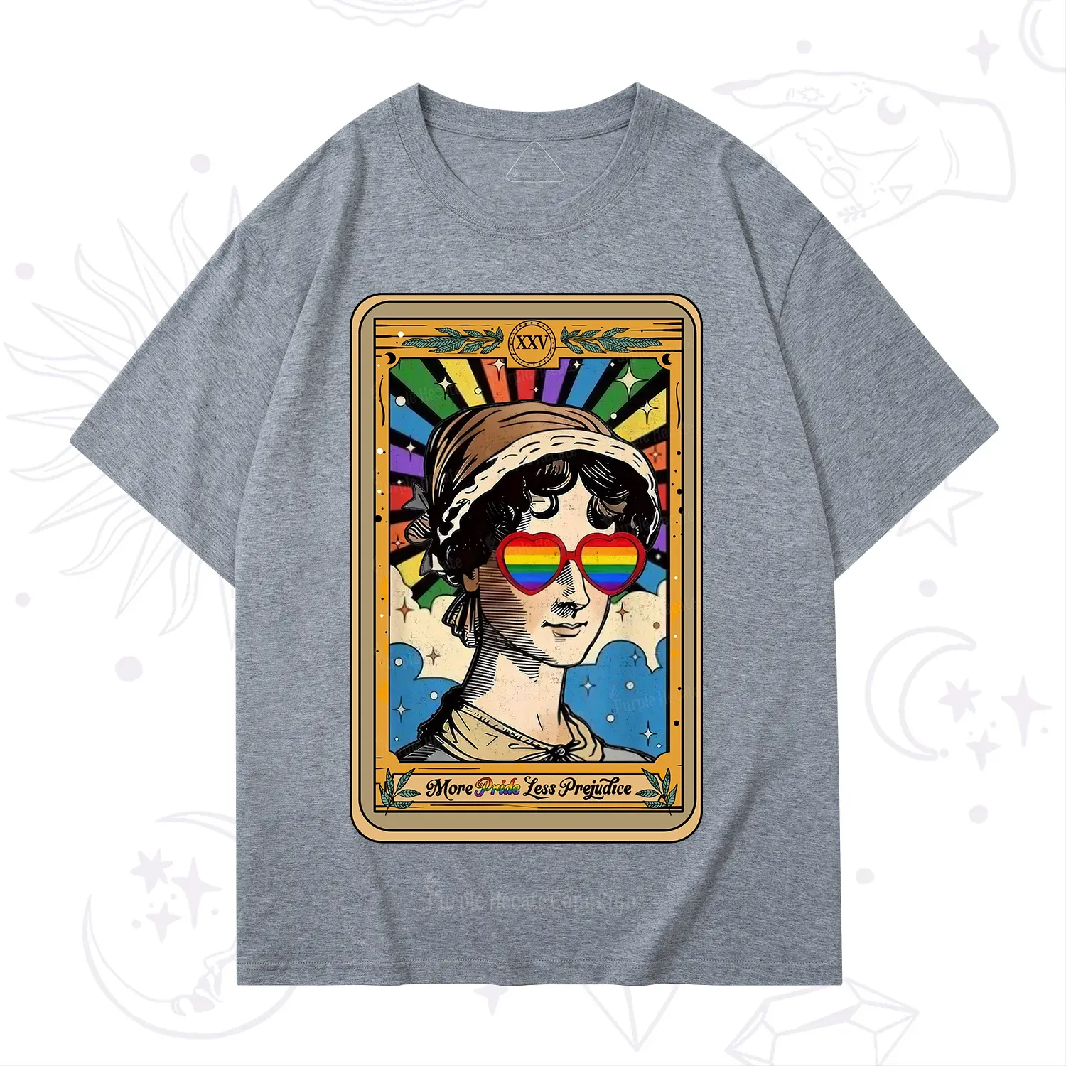 Purplehecate The More Pride Less Prejudice Tarot T-Shirt