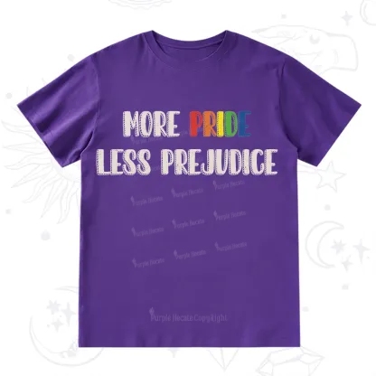 Purplehecate More Pride Less Prejudice T-Shirt