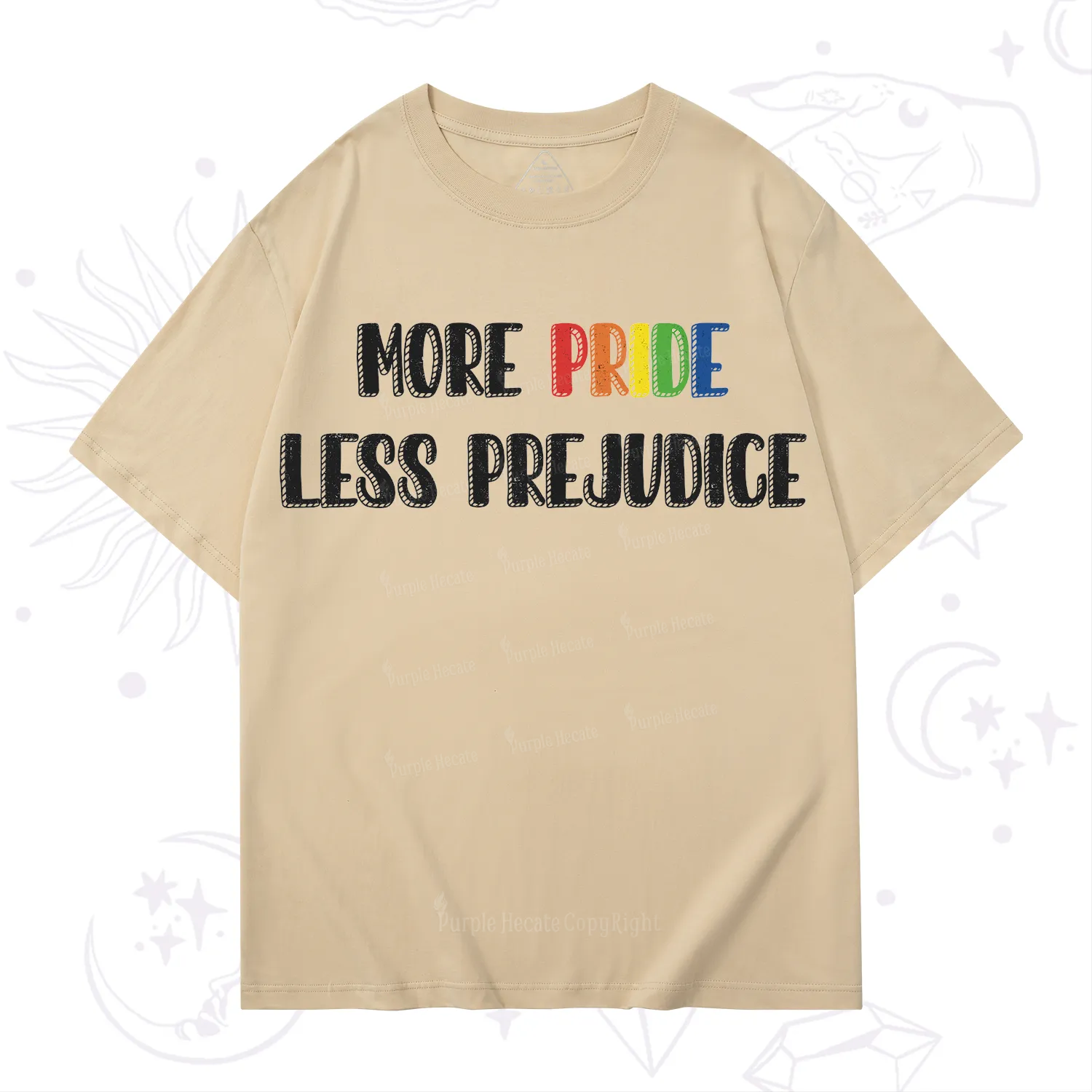 Purplehecate More Pride Less Prejudice T-Shirt