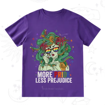 Purplehecate More Pride Less Prejudice Medusa T-Shirt