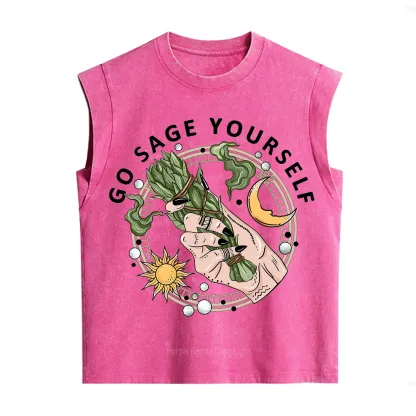 Purplehecate Go Sage Yourself Vintage Washed Tank
