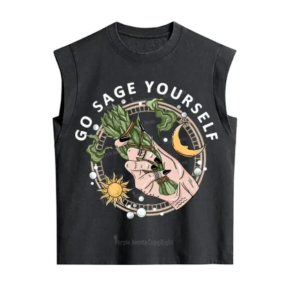 Purplehecate Go Sage Yourself Vintage Washed Tank