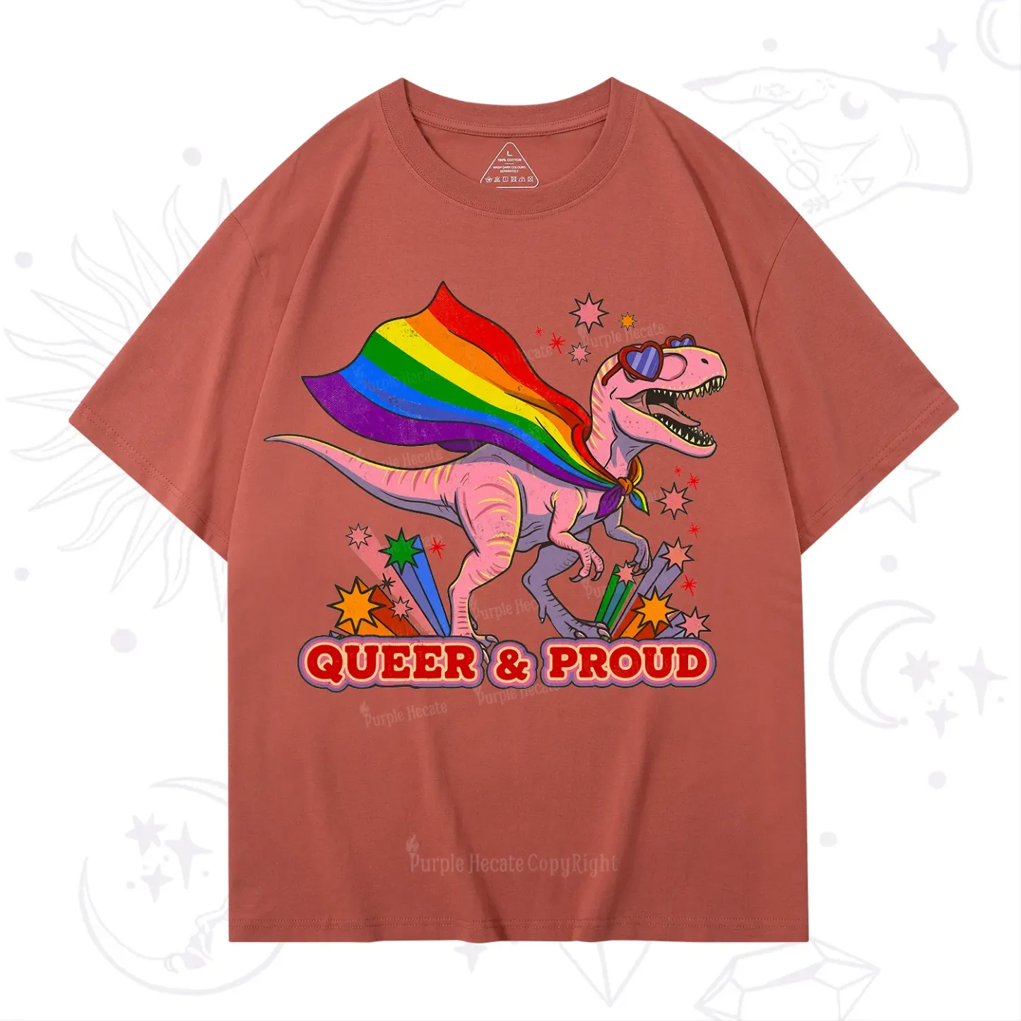 Purplehecate Queer and Proud T-Shirt