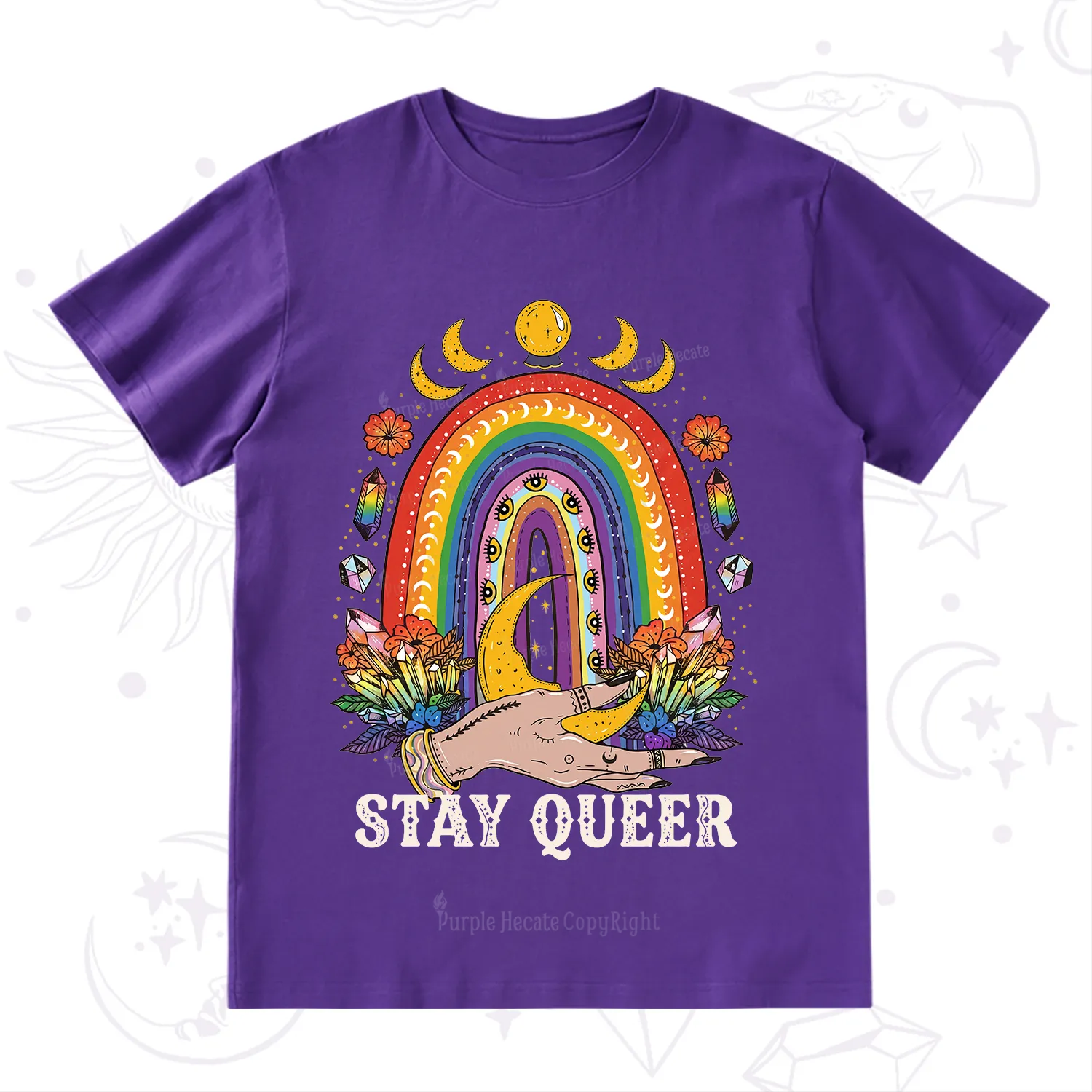 Purplehecate Stay Queer T-Shirt