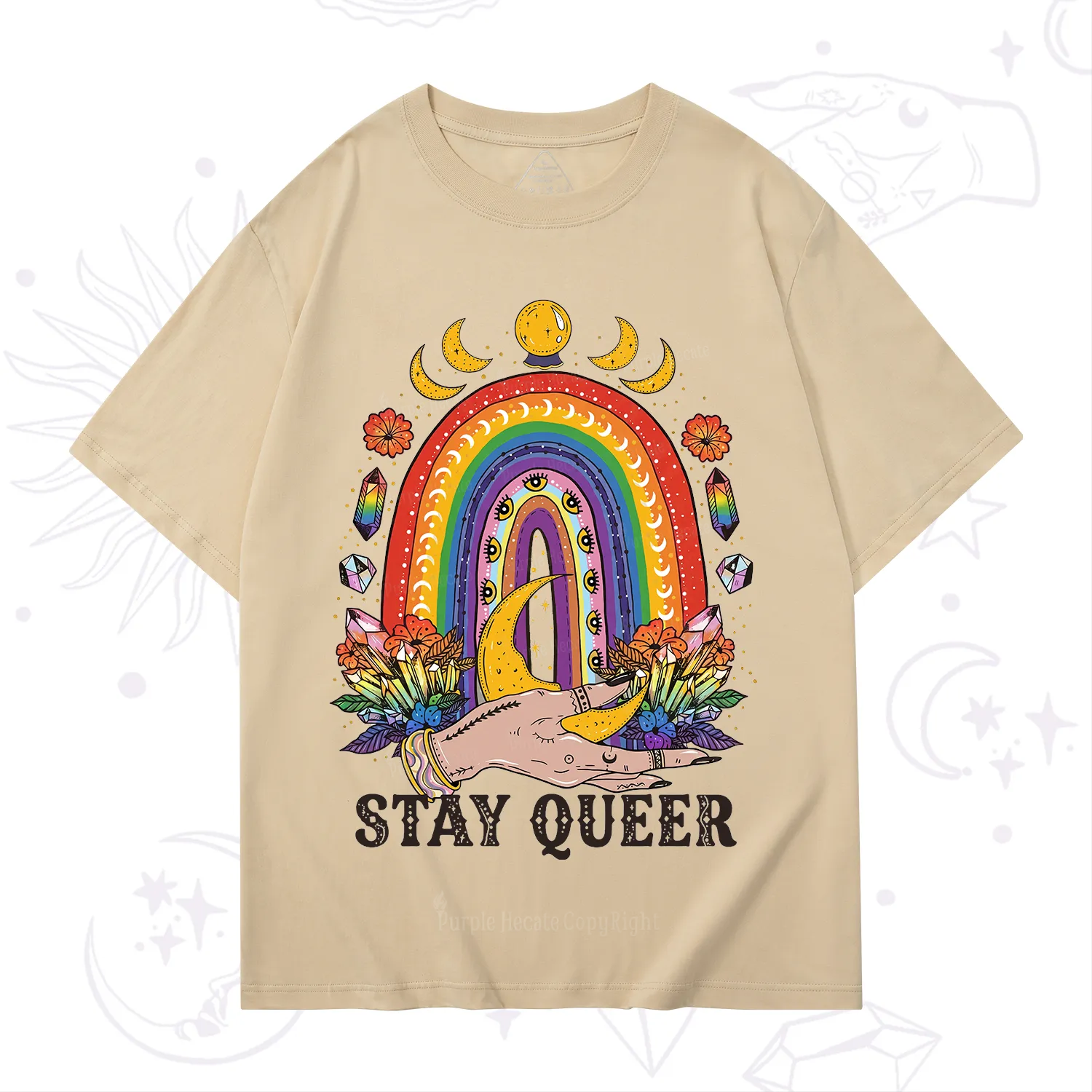 Purplehecate Stay Queer T-Shirt