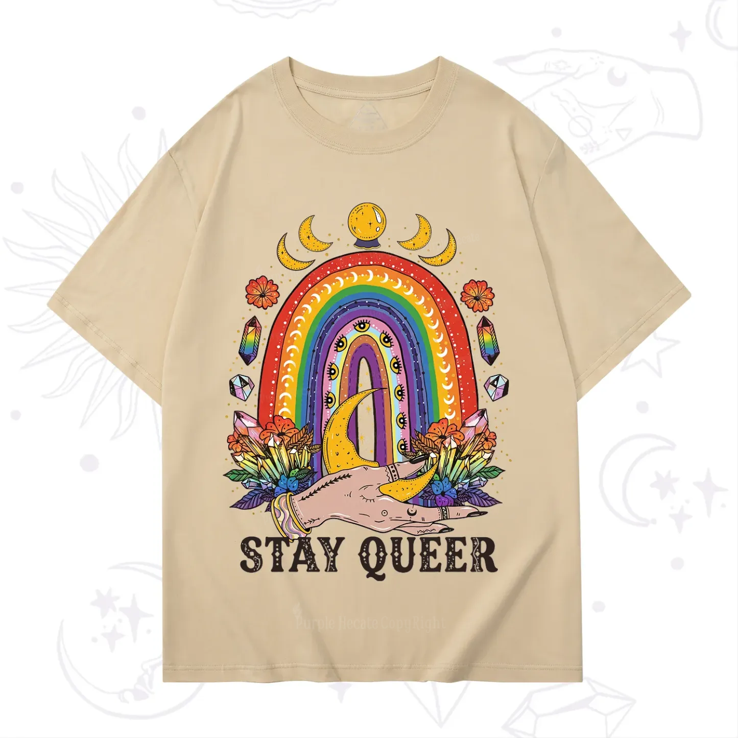 Purplehecate Stay Queer T-Shirt