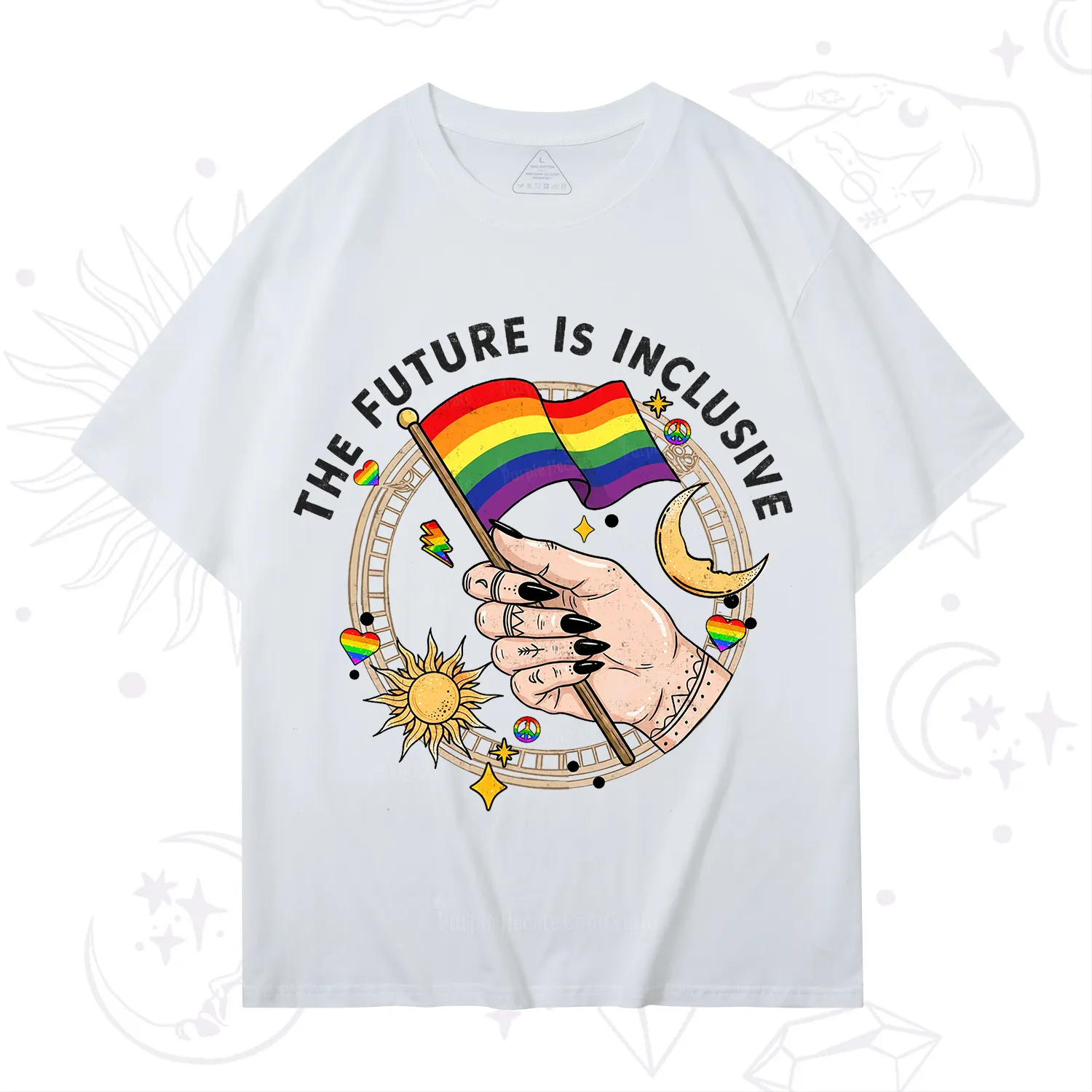 Purplehecate The Future Is Inclusive T-Shirt