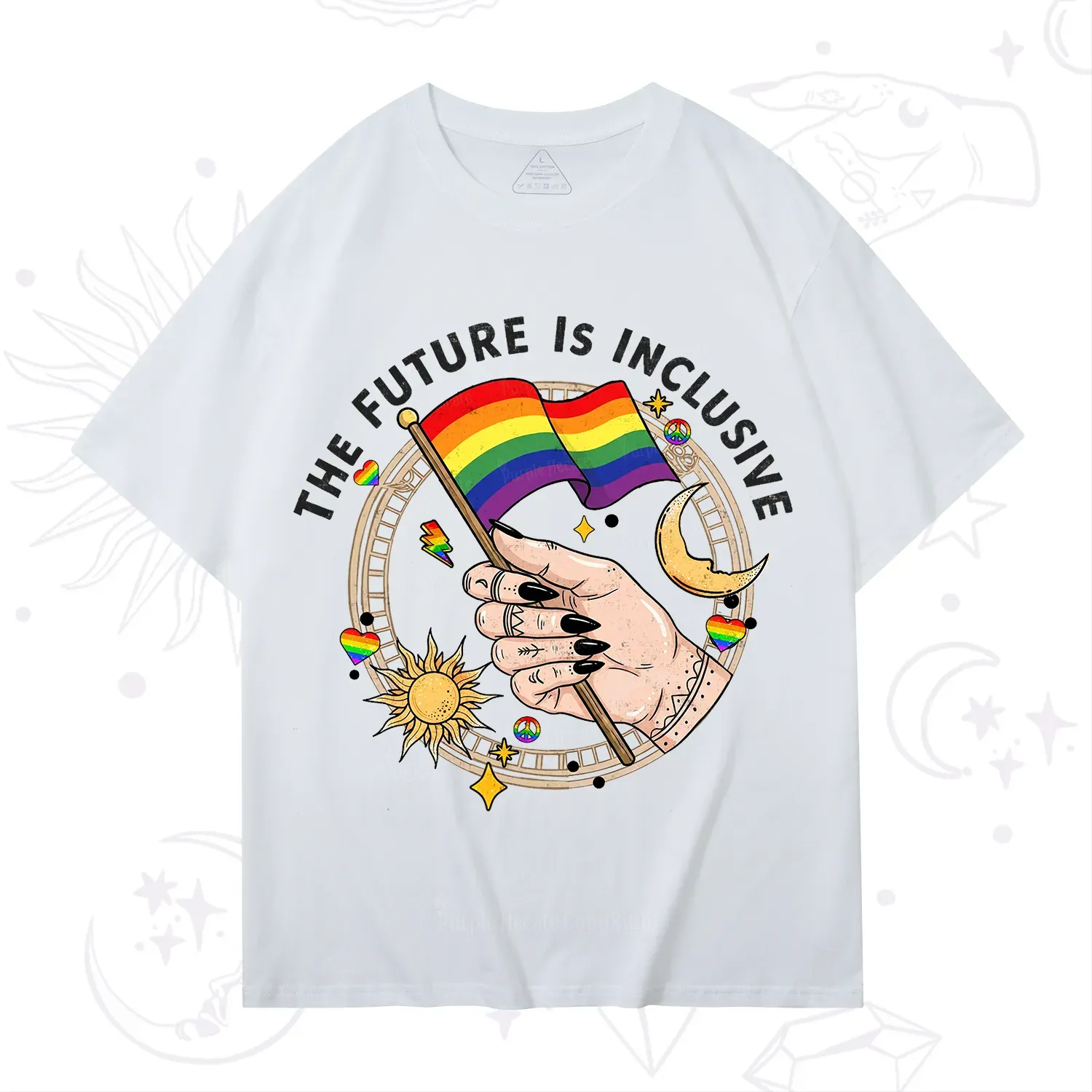 Purplehecate The Future Is Inclusive T-Shirt