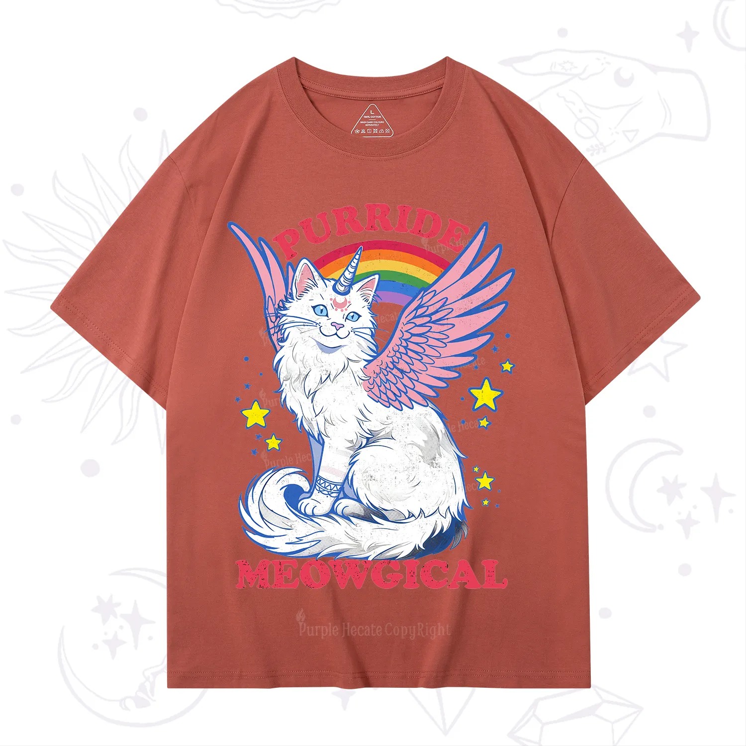 Purplehecate Purride Meowgical T-Shirt