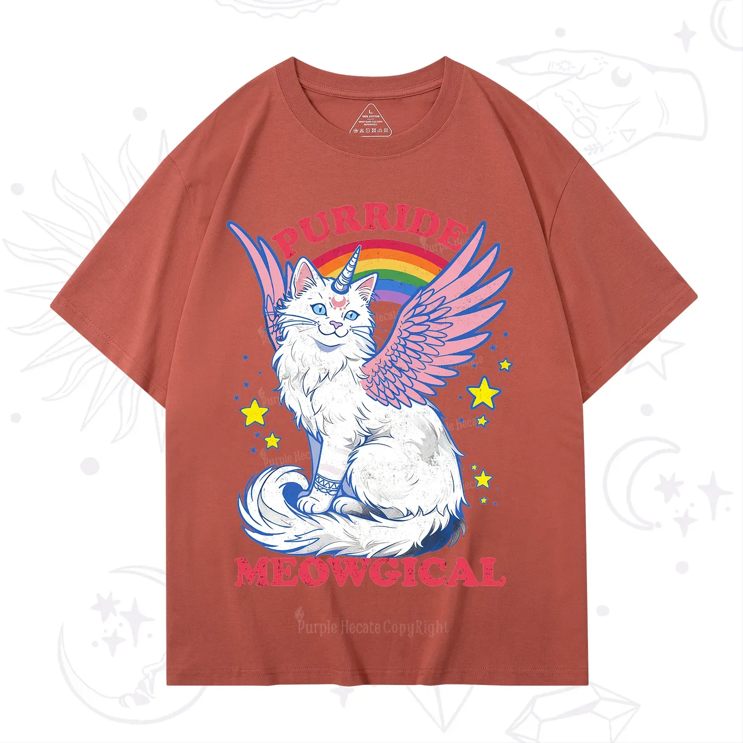 Purplehecate Purride Meowgical T-Shirt