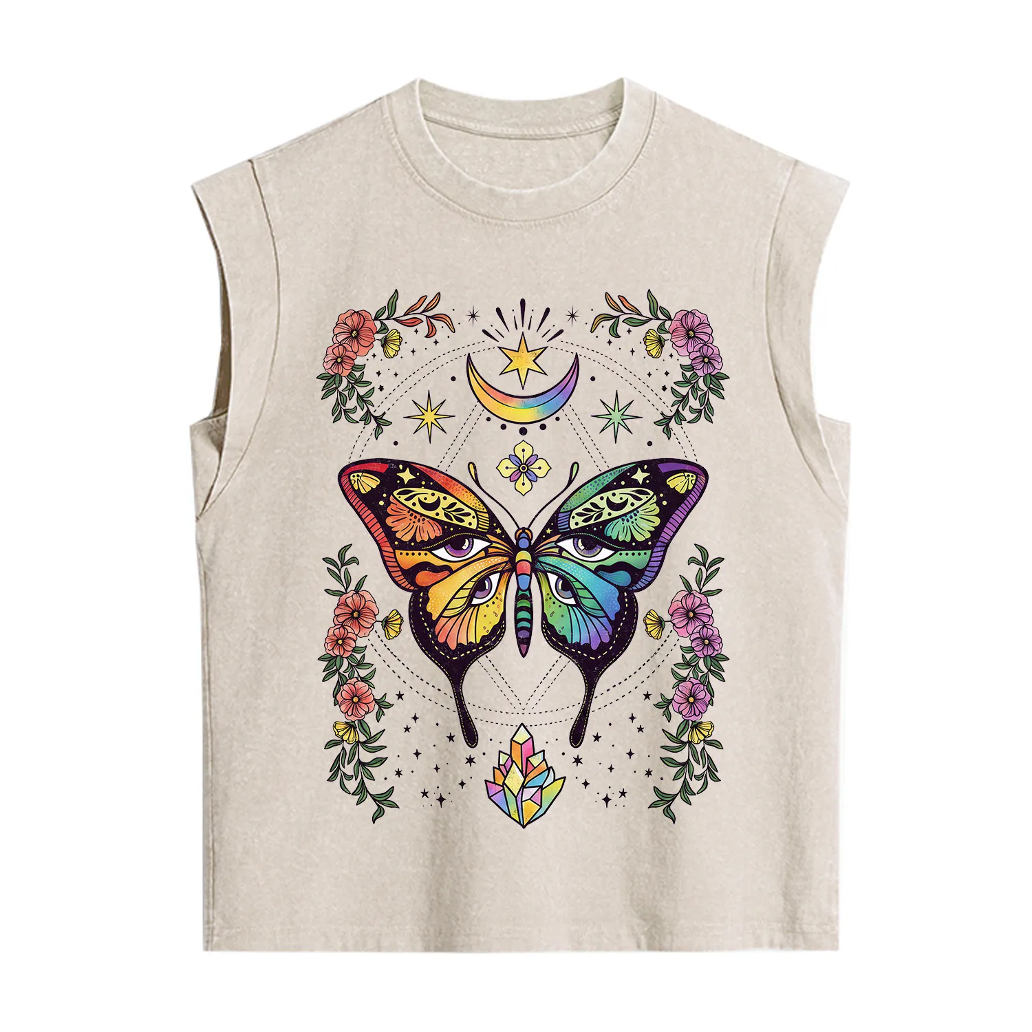 Purplehecate I Am Opening Pride Vintage Washed Tank
