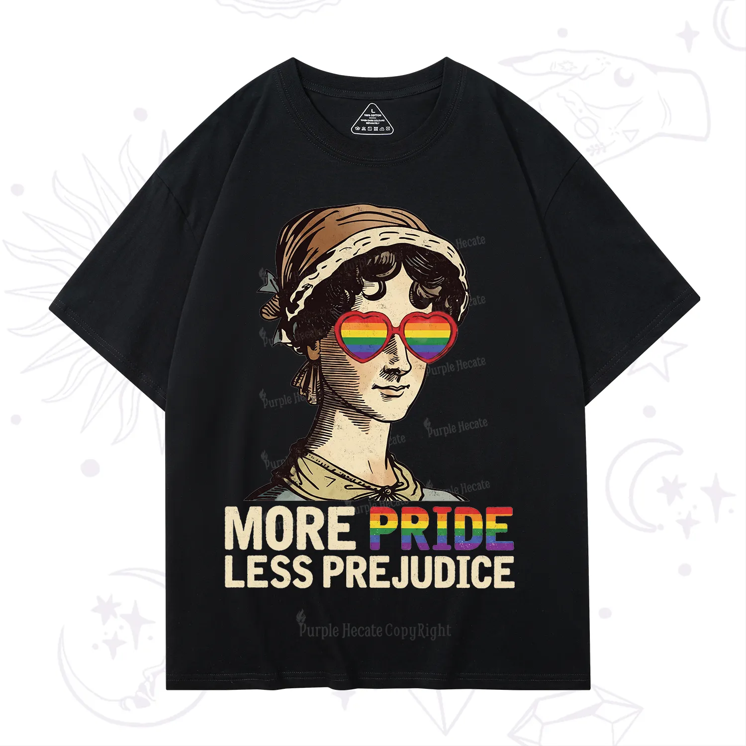 Purplehecate More Pride Less Prejudice T-Shirt