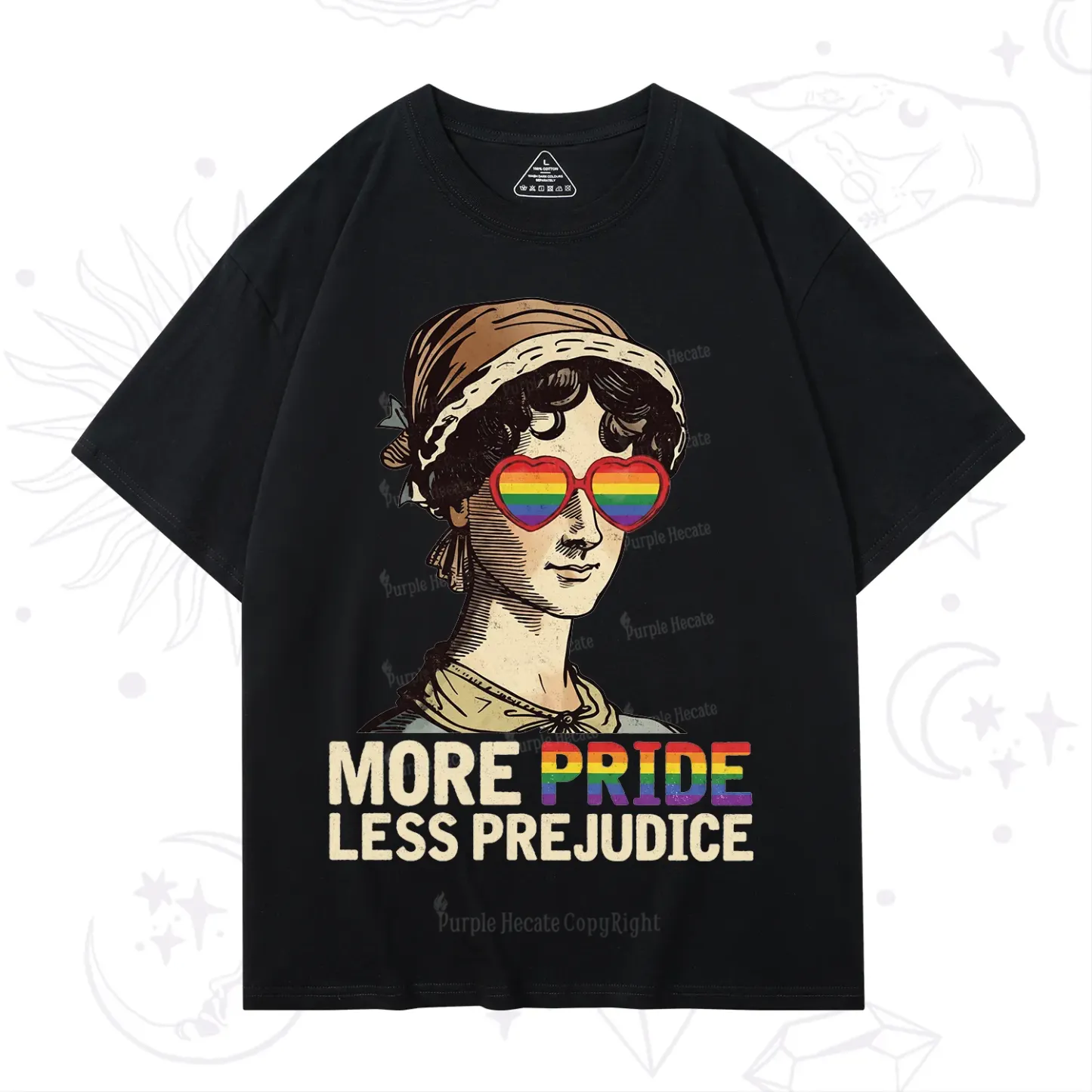 Purplehecate More Pride Less Prejudice T-Shirt