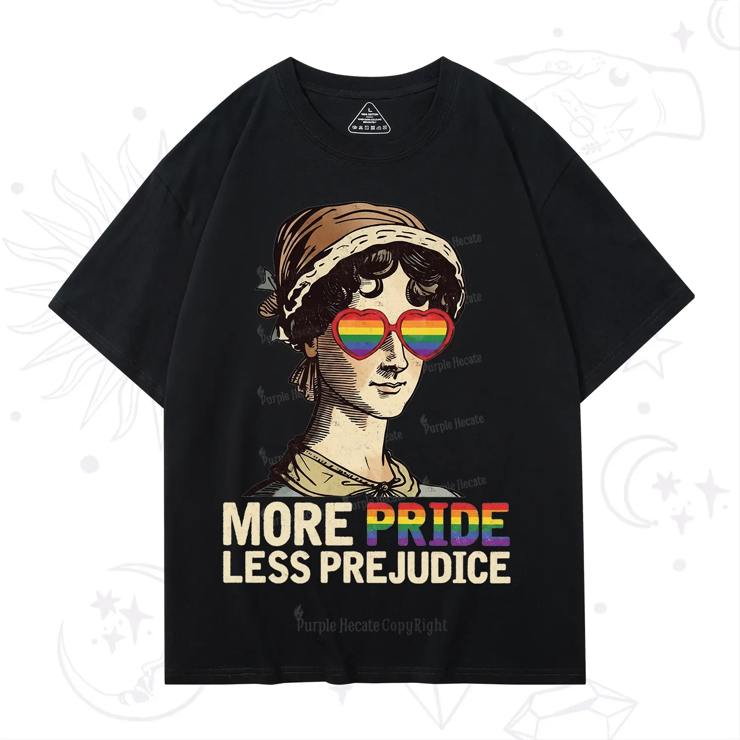 Purplehecate More Pride Less Prejudice T-Shirt