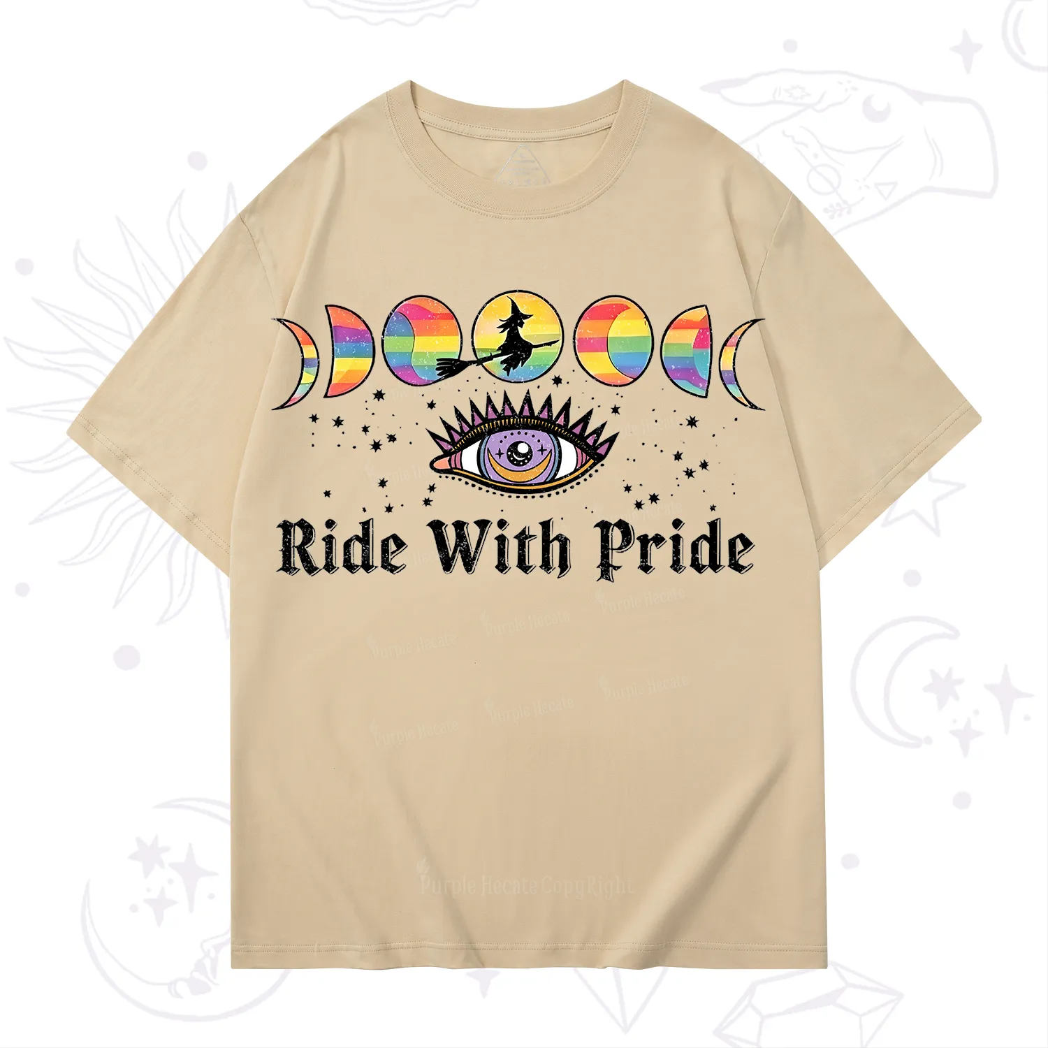 Purplehecate Ride With Rride T-Shirt
