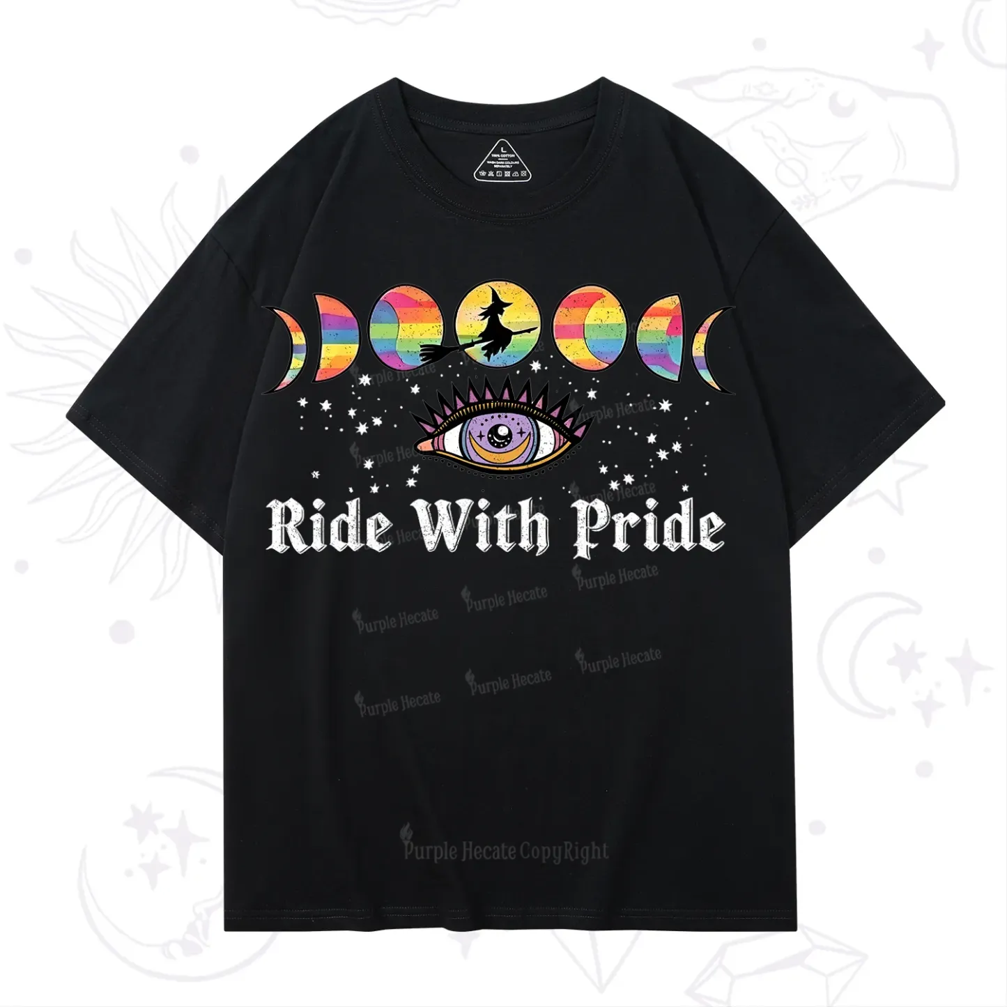 Purplehecate Ride With Rride T-Shirt