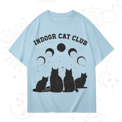 Purplehecate Indoor Cat Club T-Shirt