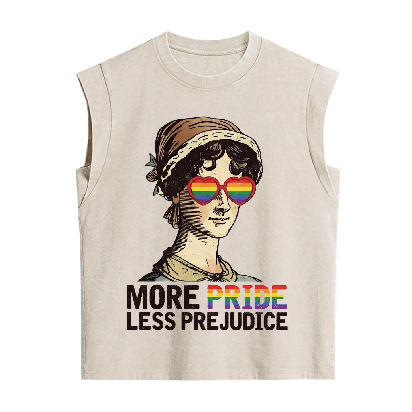Purplehecate More Pride Less Prejudice Vintage Washed Tank