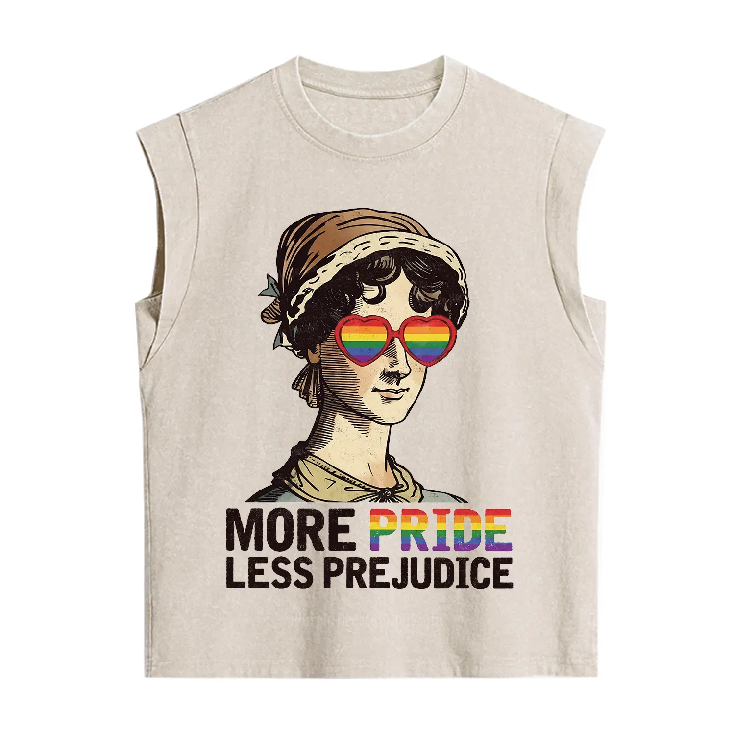 Purplehecate More Pride Less Prejudice Vintage Washed Tank