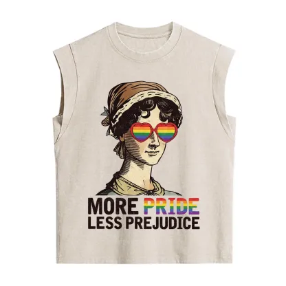 Purplehecate More Pride Less Prejudice Vintage Washed Tank