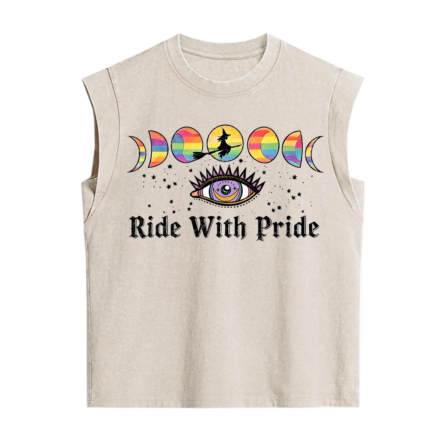 Purplehecate Ride With Rride Vintage Washed Tank