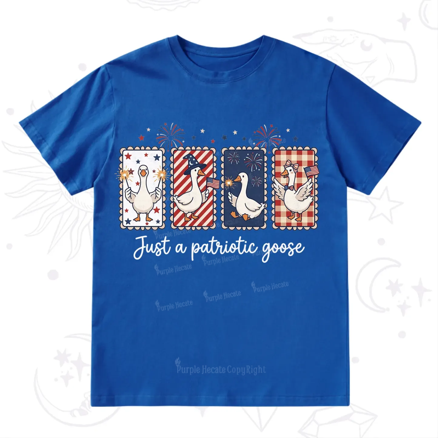 Purplehecate Just A Patriotic Goose T-Shirt