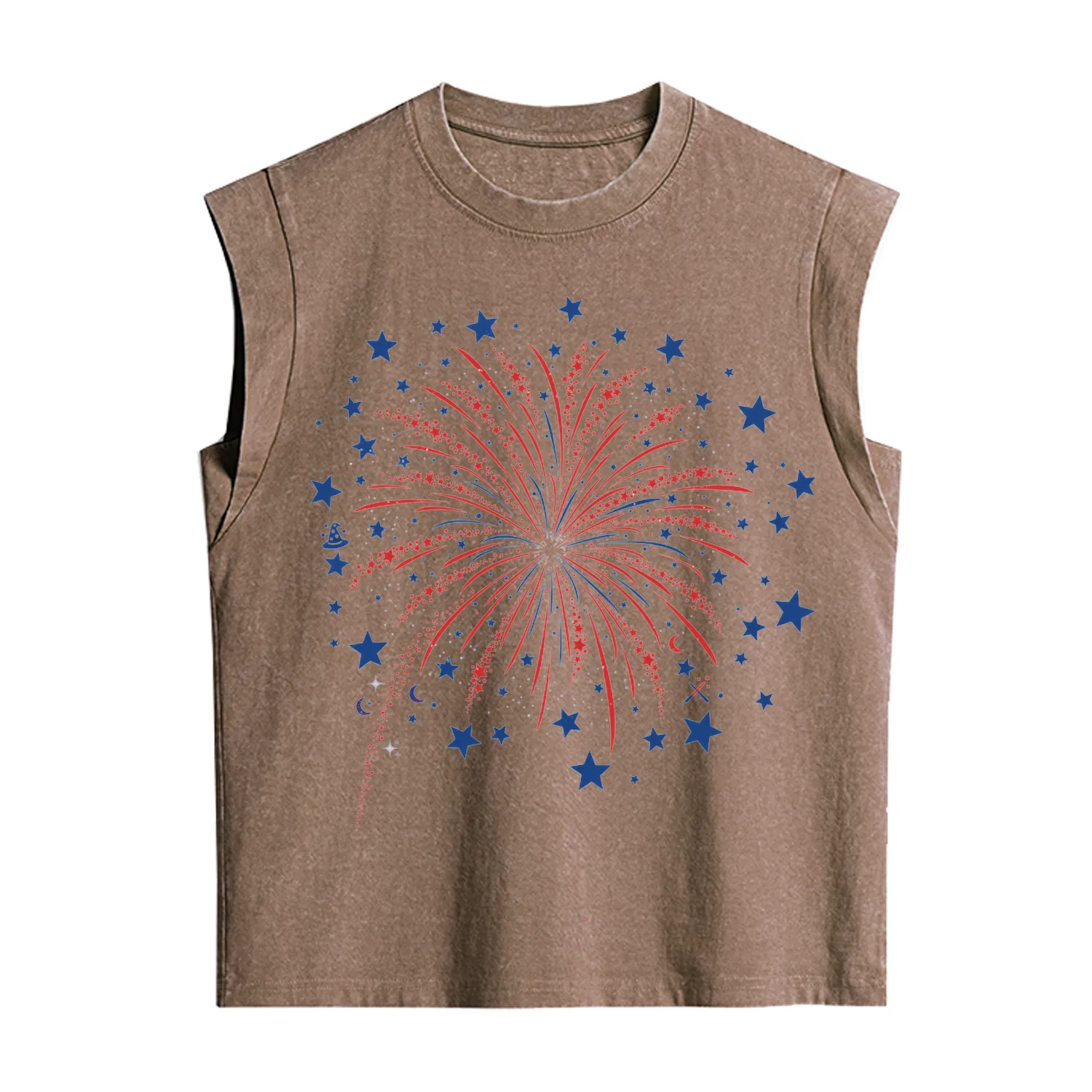  Purplehecate 4th Of July Firework Vintage Washed Tank
