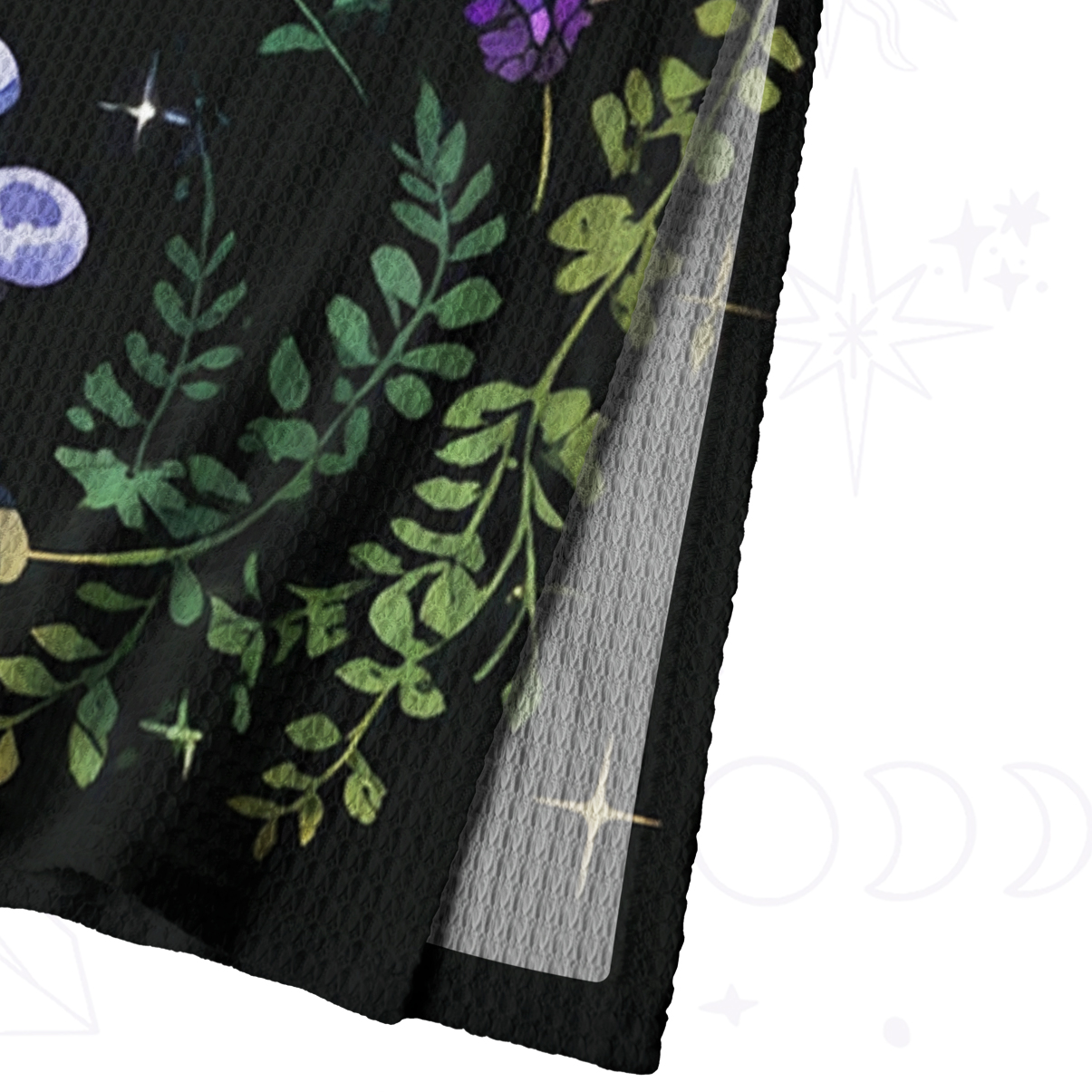 Purplehecate Moon Moth Witchery Crochet Knit Maxi Dress