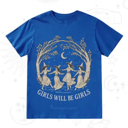 Purplehecate Girls Will Be Girls Witch T-Shirt