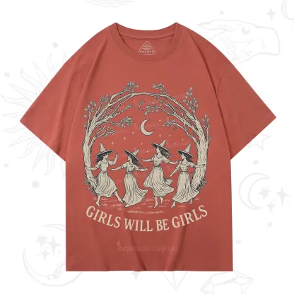 Purplehecate Girls Will Be Girls Witch T-Shirt