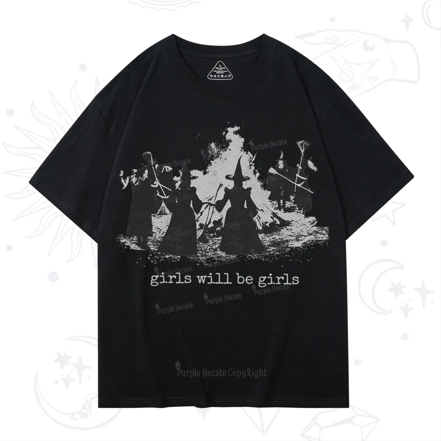 Purplehecate Girls Will Be Girls T-Shirt