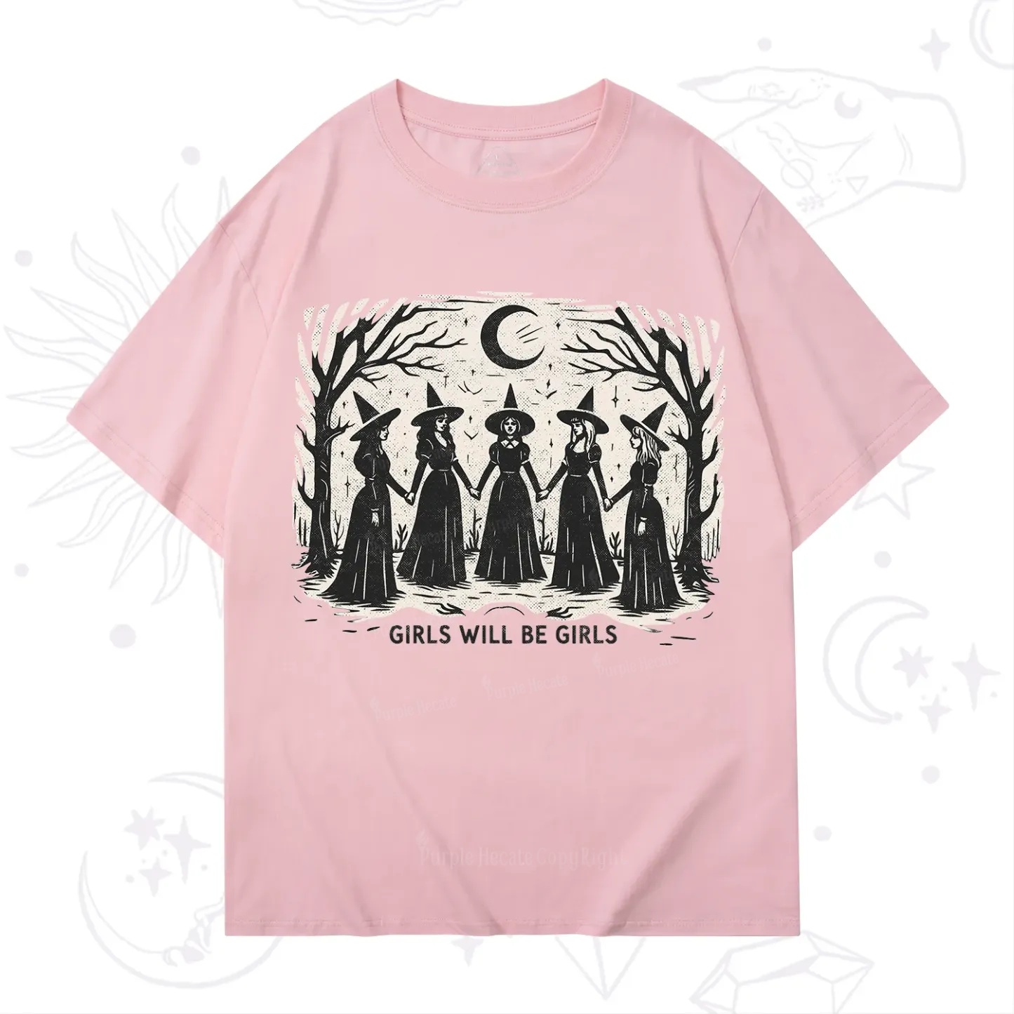 Purplehecate Girls Will Be Girls T-Shirt