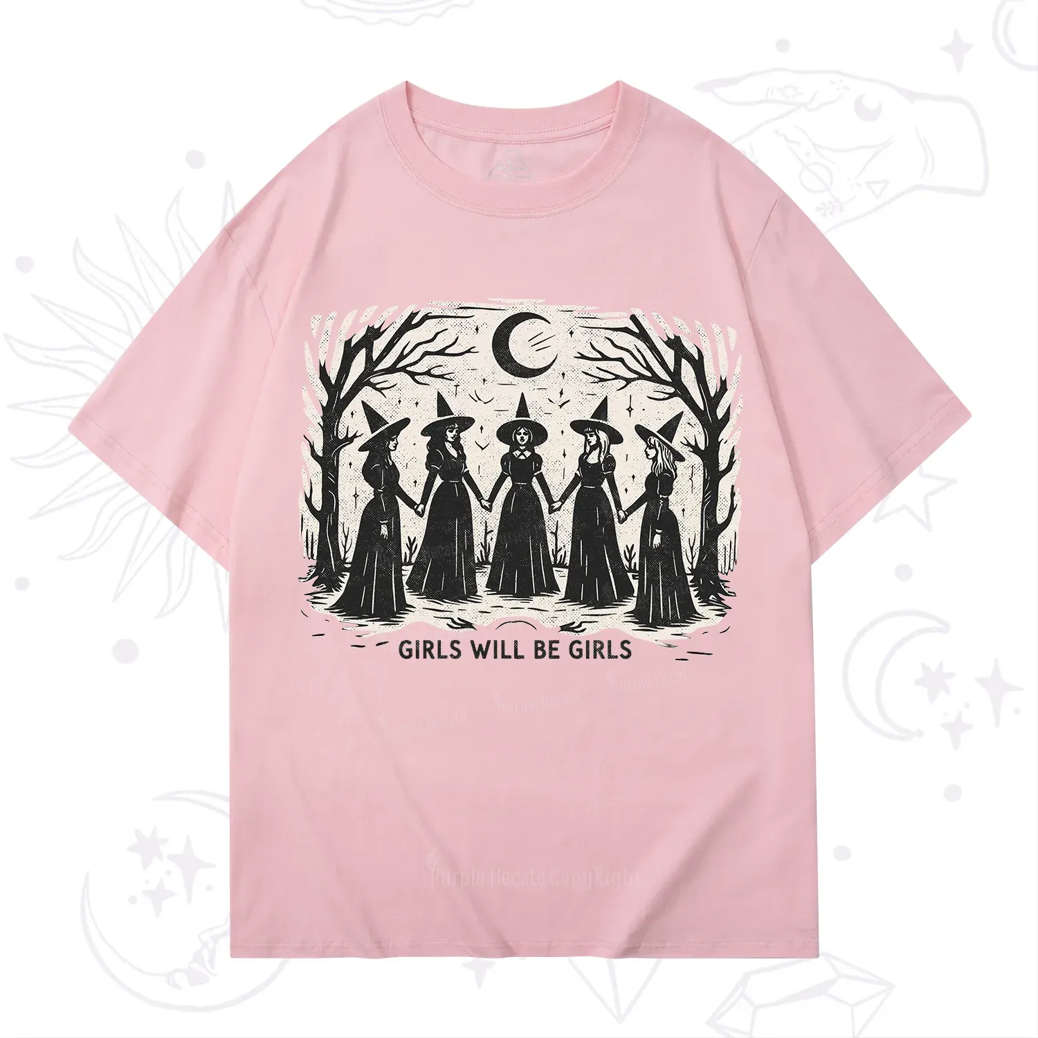 Purplehecate Girls Will Be Girls T-Shirt