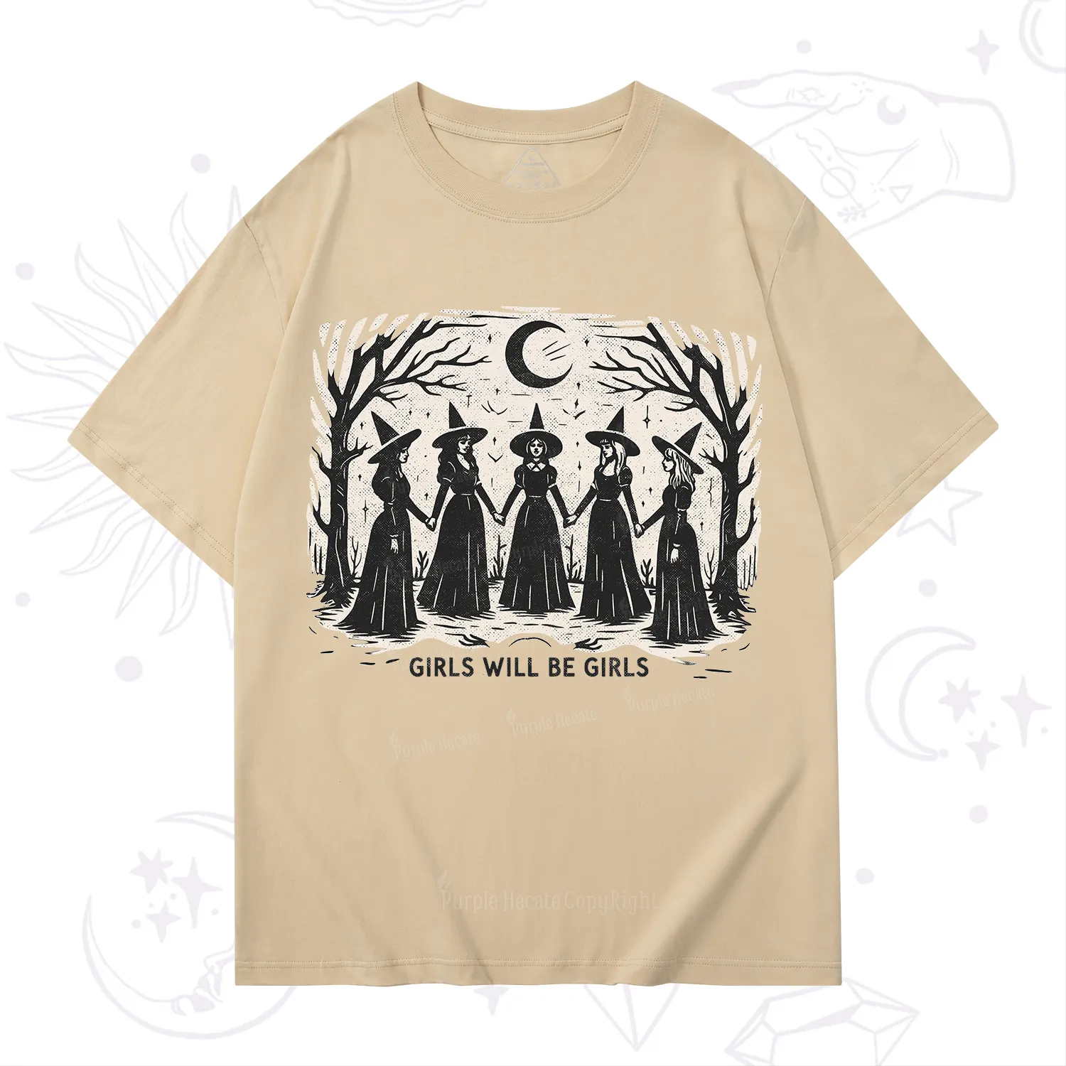 Purplehecate Girls Will Be Girls T-Shirt