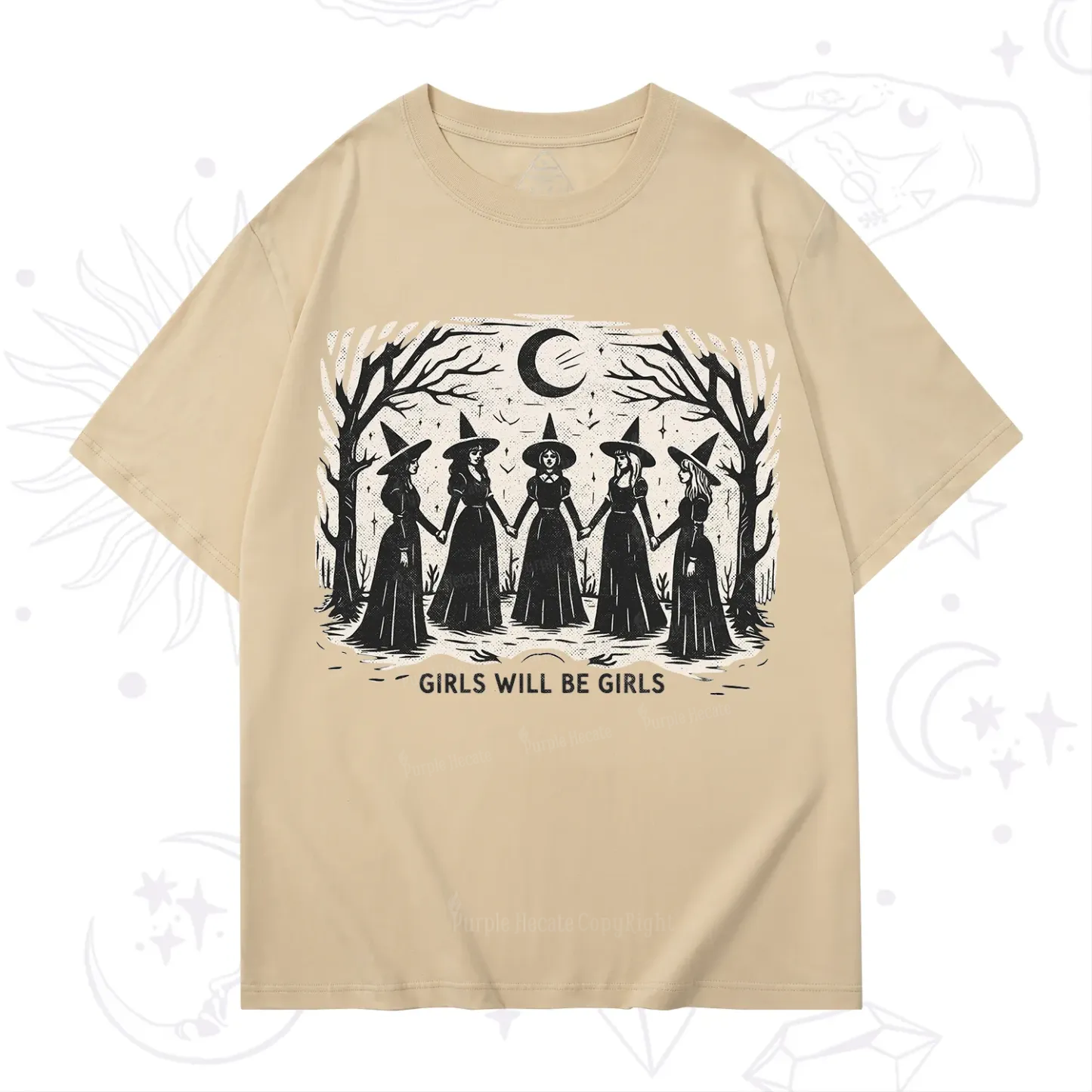 Purplehecate Girls Will Be Girls T-Shirt