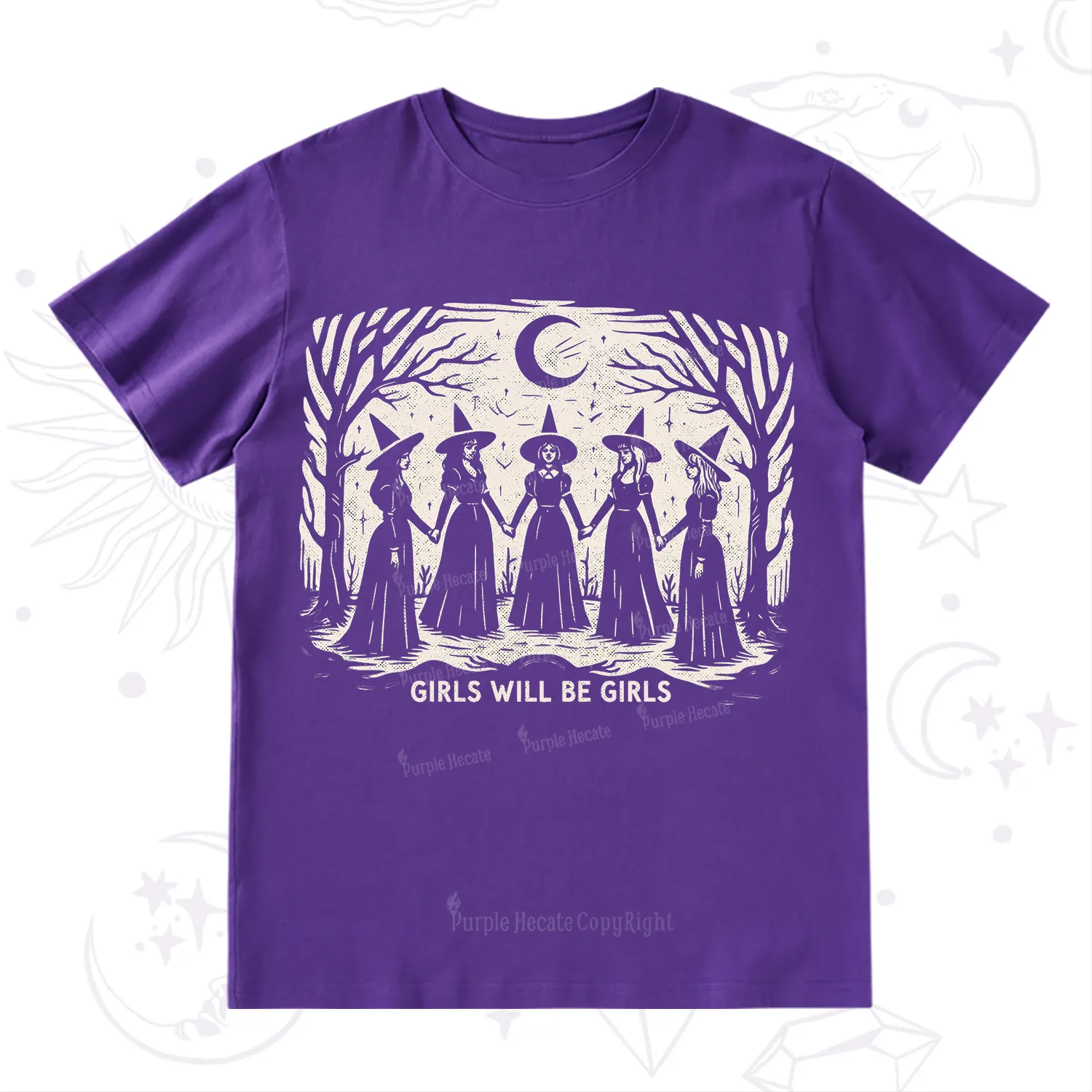 Purplehecate Girls Will Be Girls T-Shirt