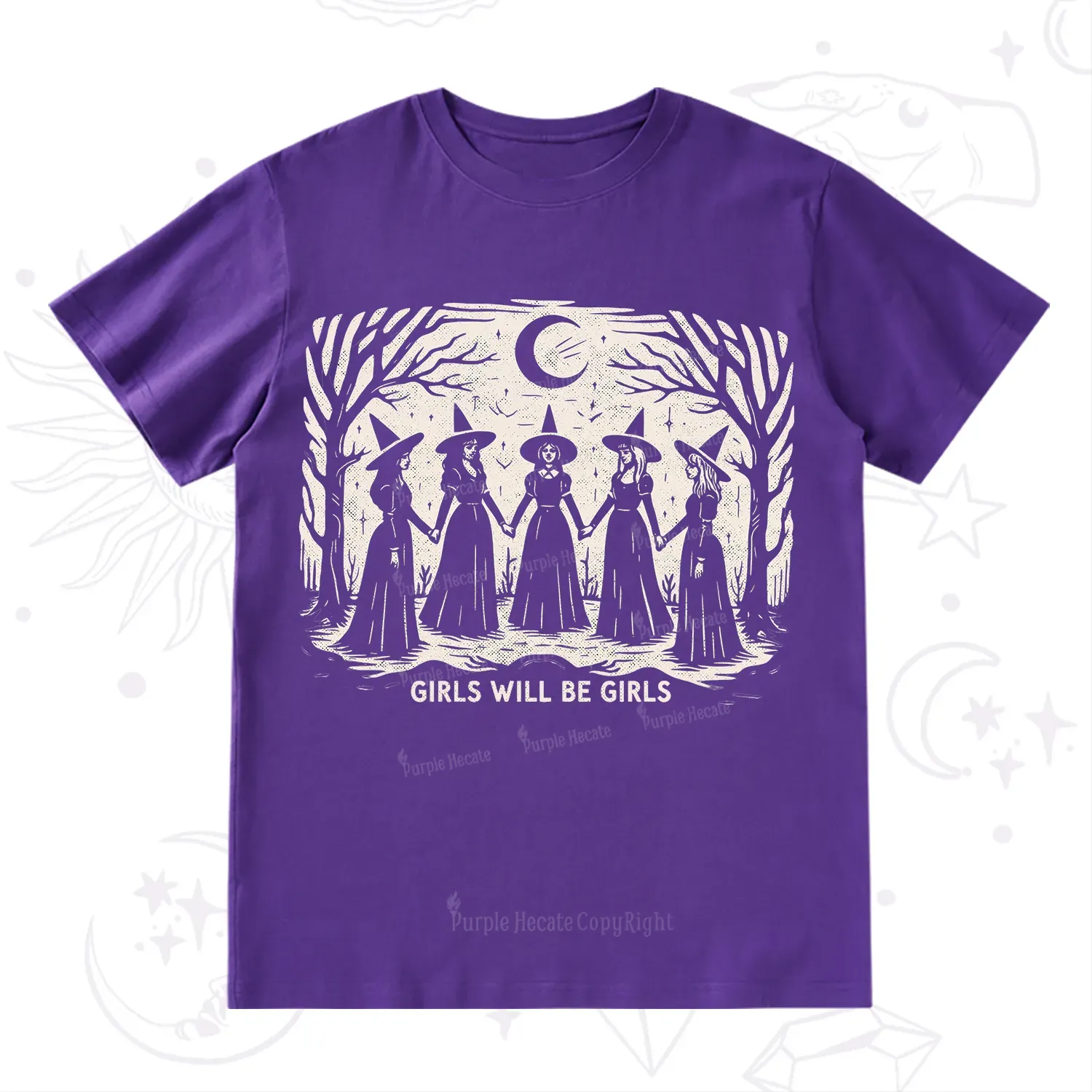 Purplehecate Girls Will Be Girls T-Shirt