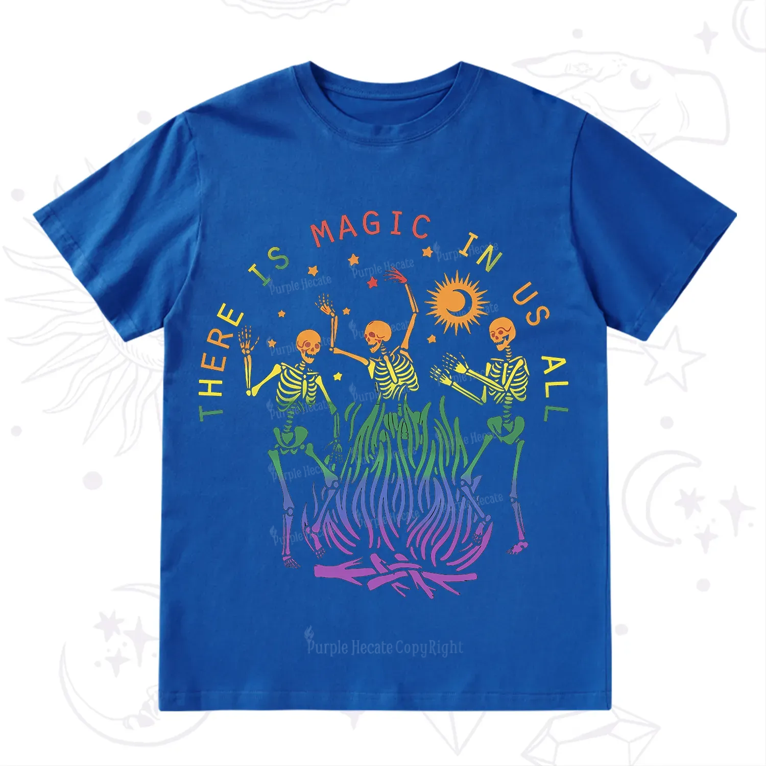 Purplehecate Pride Outfit There is Magic in Us All Back T-Shirt