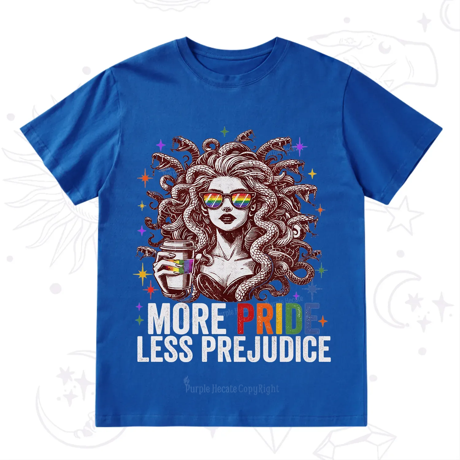 Purplehecate More Pride Less Prejudice Medusa T-Shirt
