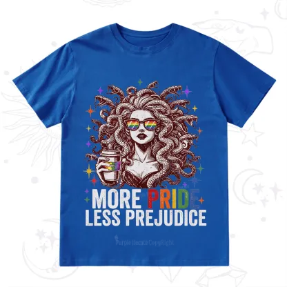 Purplehecate More Pride Less Prejudice Medusa T-Shirt