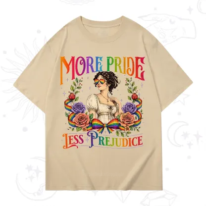 Purplehecate More Pride Less Prejudice Pride T-Shirt