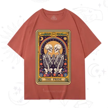 Purplehecate The Pride Skeleton Tarot T-Shirt