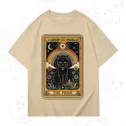 Purplehecate The Pride Black Cat Tarot T-Shirt
