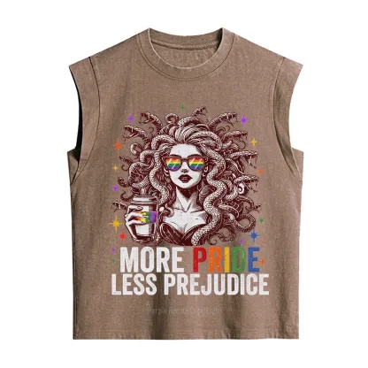 Purplehecate More Pride Less Prejudice Medusa Vintage Washed Tank