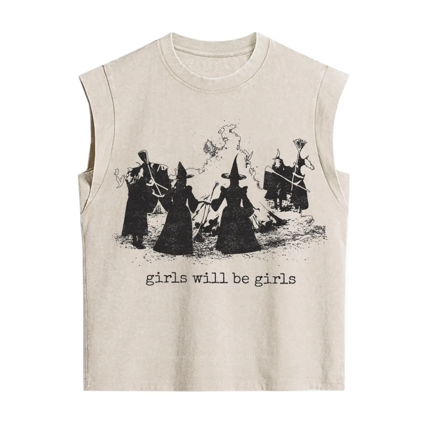 Purplehecate Girls Will Be Girls Vintage Washed Tank